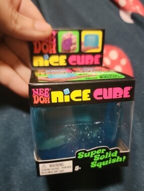 Nice Cube - Blue Super Solid Squish Toy